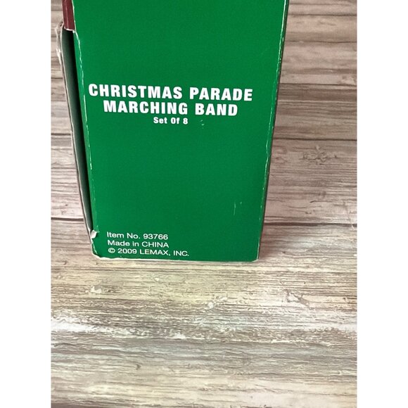 Lemax Coventry Cove Christmas Parade Marching Band Table Accents Set 2009 w/Box - Picture 9 of 9